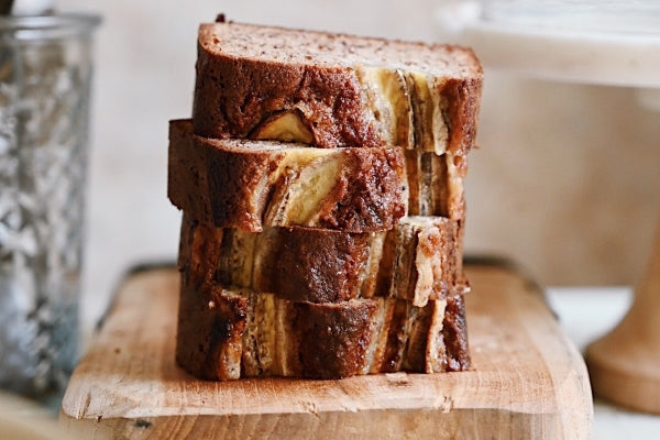 グルテンフリー!こだわりアーモンドフラワーバナナブレッド