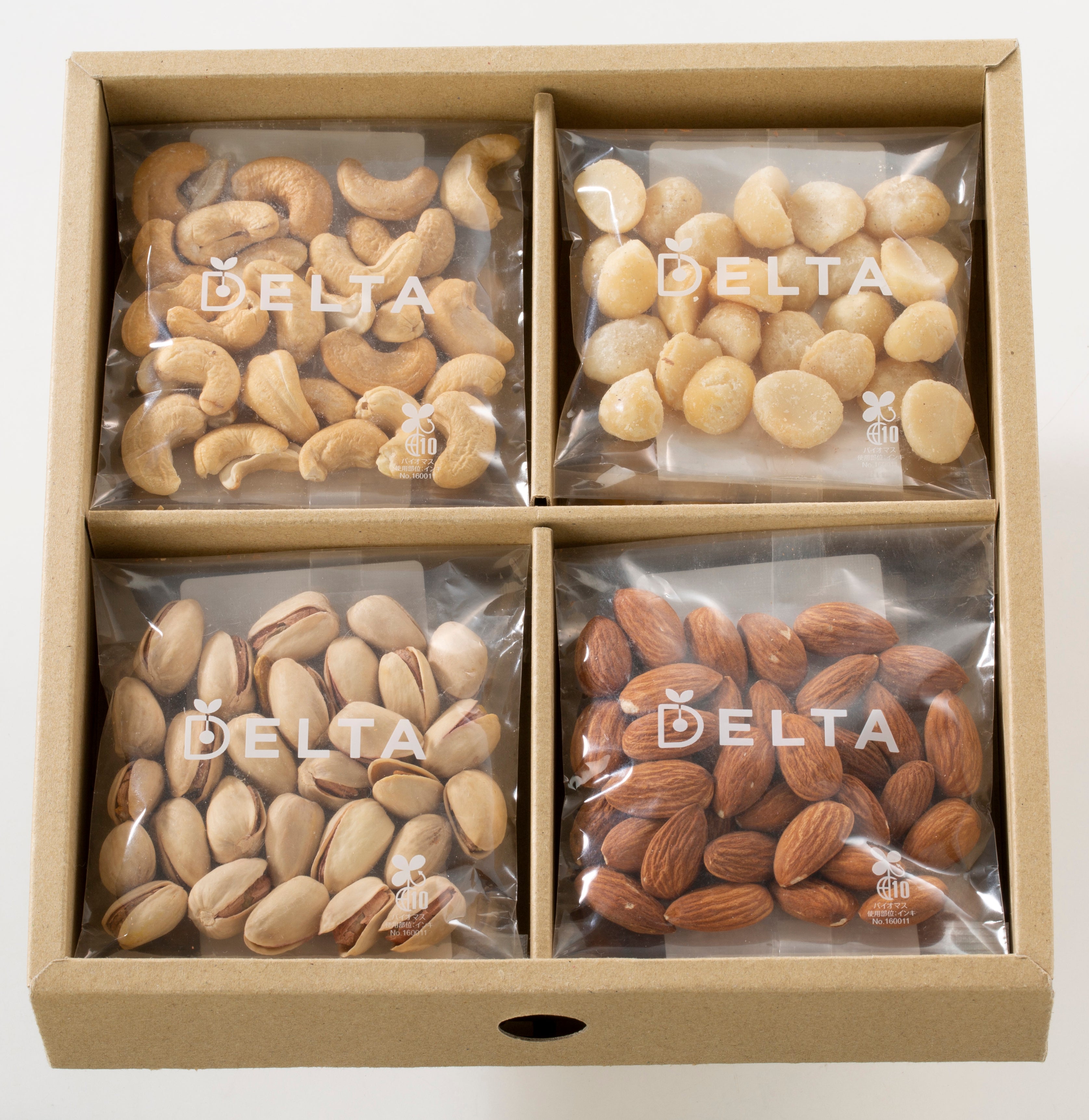 【クリスマス限定パッケージ】4種のナッツギフト オリジナル紙袋付き