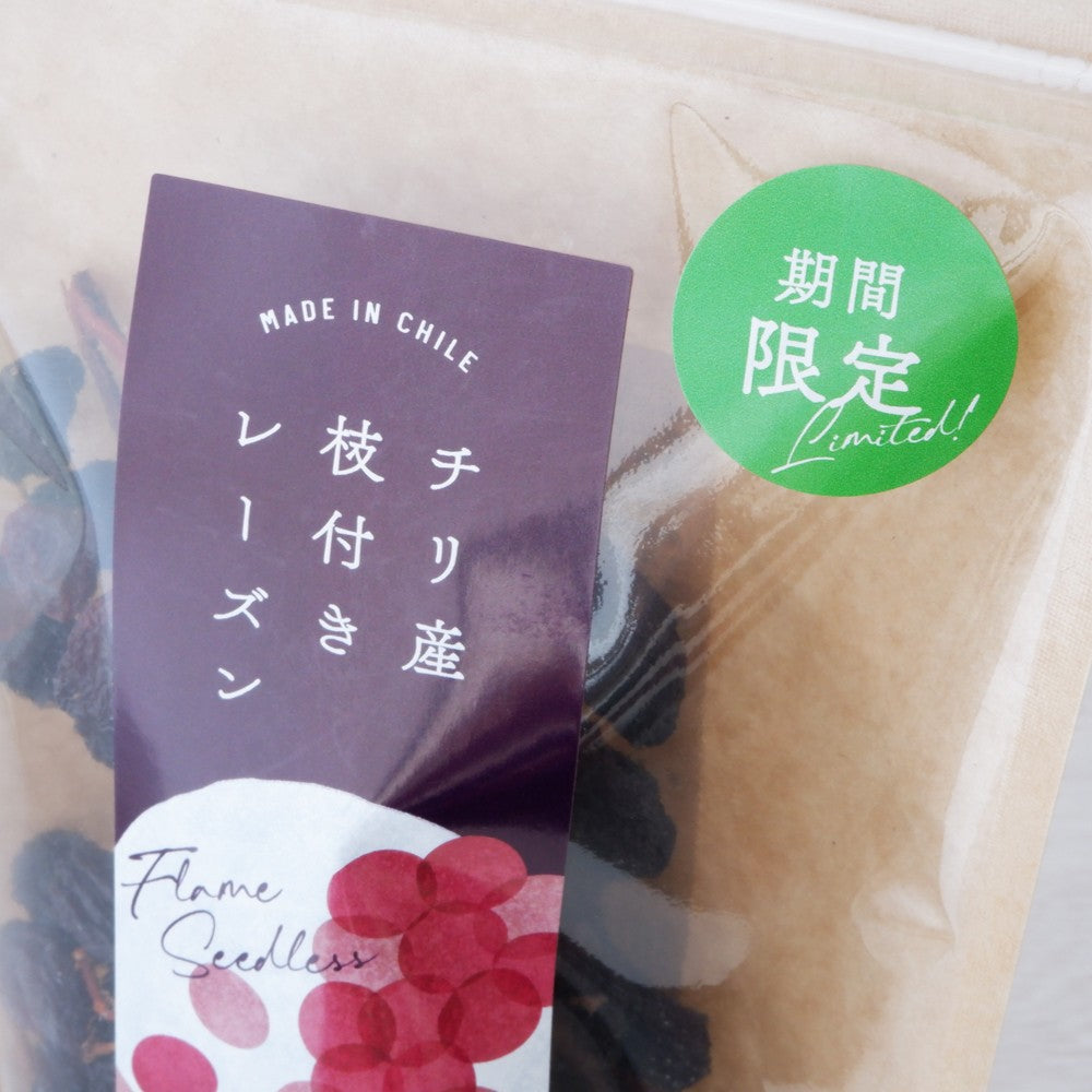 チリ産 枝付きレーズン≪60g≫