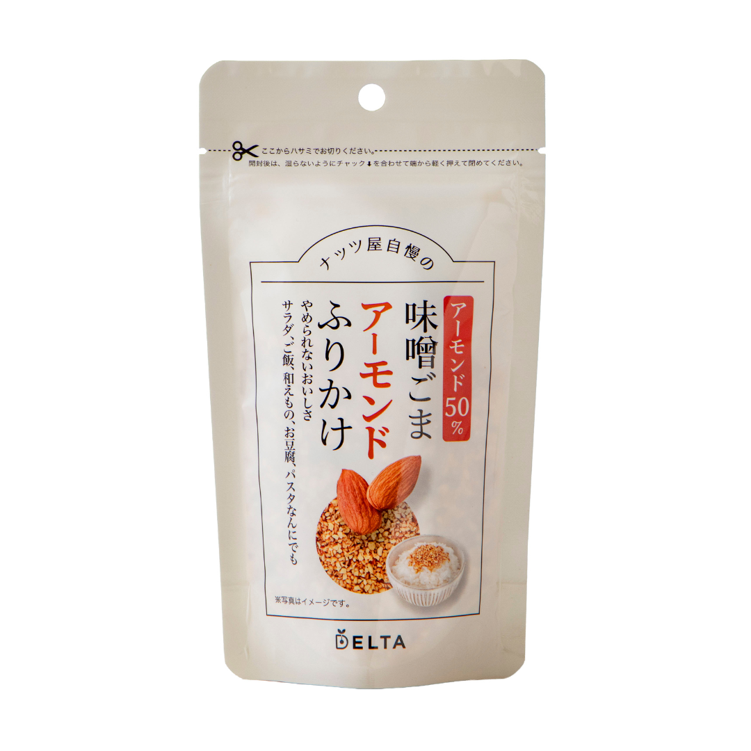 ナッツ屋自慢の味噌ごまアーモンドふりかけ≪ 60g ≫